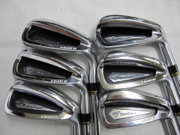 ツアーステージ TOURSTAGE X-BLADE GR FORGED 6本　右